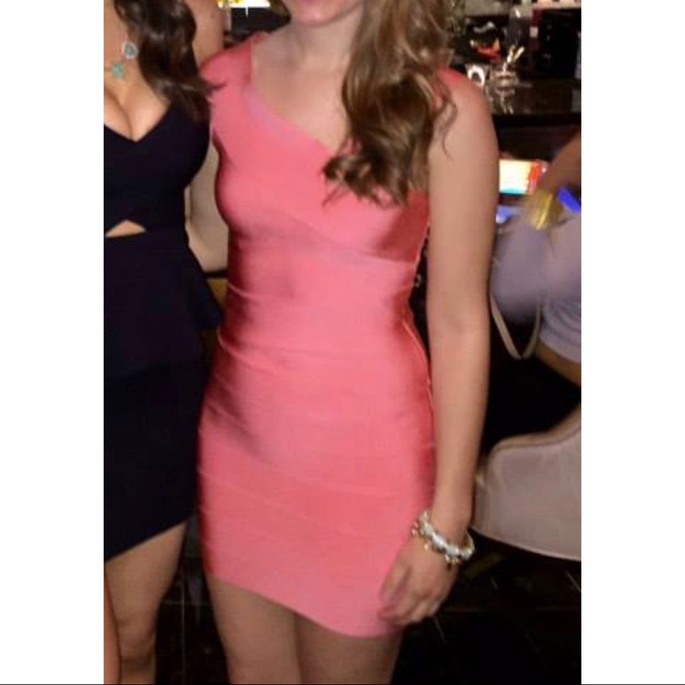 BEBE BODYCON BANDAGE DRESS SIZE SMALL